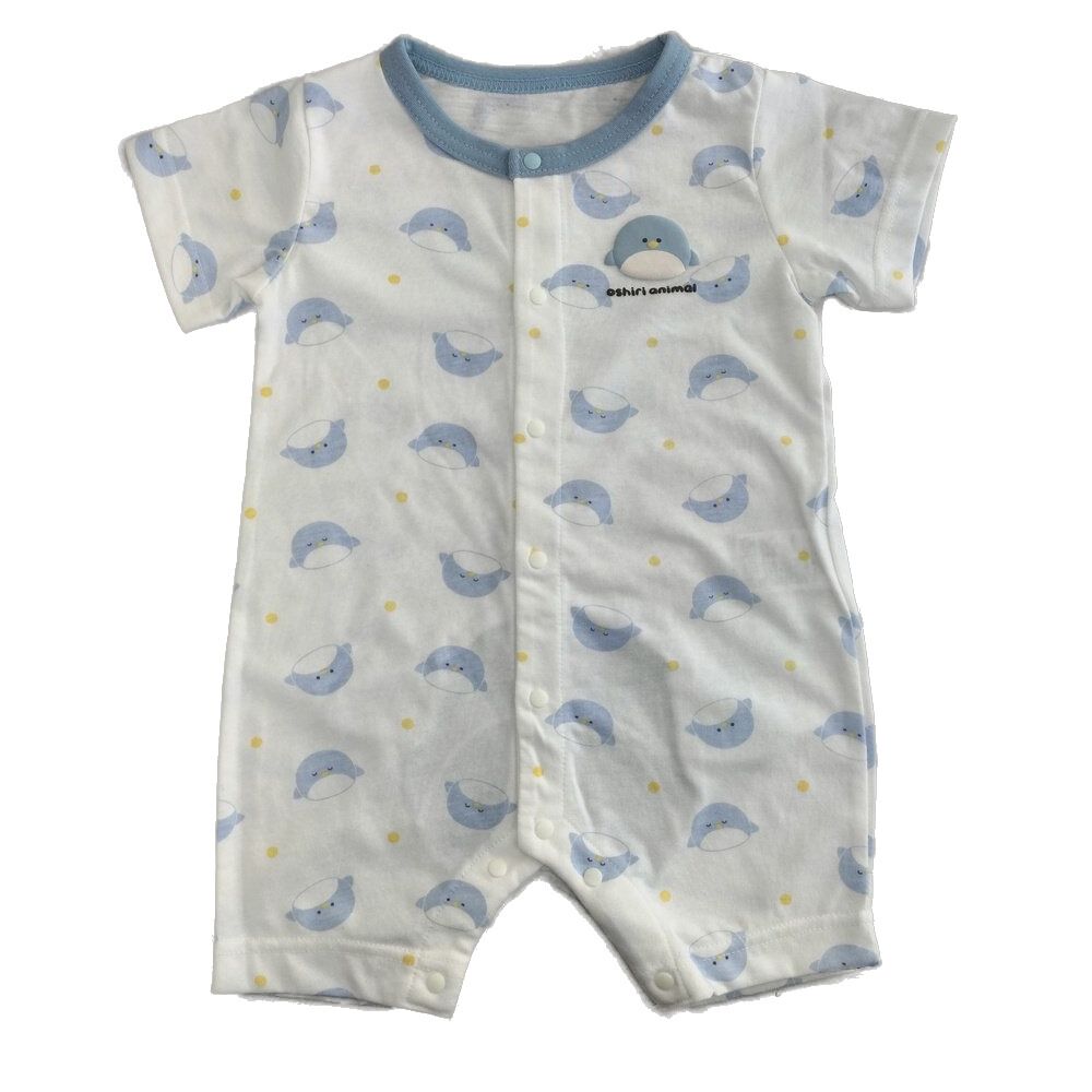 浴衣　ペンギン柄　ブルー 浴衣 ペンギン柄 ブルー - メルカリ