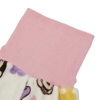 Disney ディズニー 珊瑚フリースパジャマ ミニー 総柄 ピンク&times;95cm