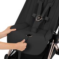 cybex サイベックス コヤ スタイル (セピアブラック) ウルトラコンパクト トラベルシステム対応 メーカー直送品 生後1カ月〜4歳頃まで