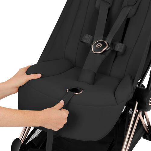 cybex サイベックス コヤ スタイル (セピアブラック) ウルトラコンパクト トラベルシステム対応 メーカー直送品 生後1カ月〜4歳頃まで