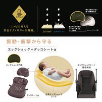 Combi コンビ ホワイトレーベル スゴカルS エッグショック JA (コモドアイボリー) A型ベビーカー 両対面式 軽量 1ヶ月～3歳頃対応