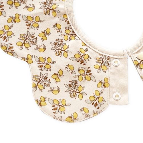 360度スタイ 2枚組 レモン柄(イエロー×Free) ベビーザらス限定