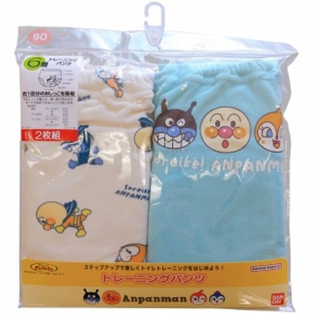 あんぱんまん専用 アンパンマン 2枚組 6層トレーニングパンツ 100cm サックス | Babies