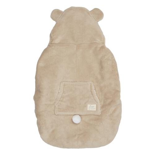 抱っこ紐ケープ クマ ベージュ×FREE ベビーザらス限定