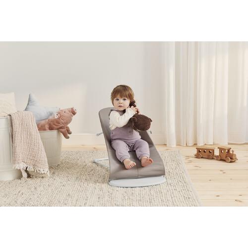 BabyBjorn (ベビービョルン) バウンサー Bliss ブリス （ウーブンペタル サンドグレー） 【バウンサー 1ヵ月～2歳頃まで】【メーカー直送】