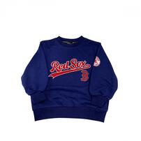 ベビーザらス限定　ＭＬＢ チームロゴトレーナー(ネイビー&times;90cm)