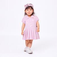 POLO BCS 半袖ロンパース ワンピース風 ピンク&times;70cm ベビーザらス限定