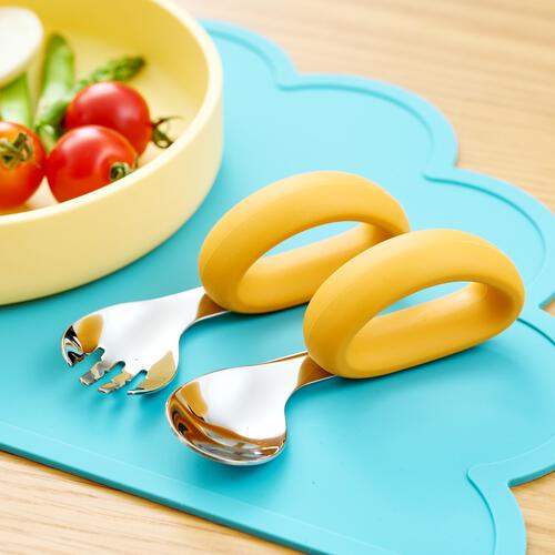 dear BABY ディアベビー お食事マット くも (ベビーブルー) ベビーザらス限定