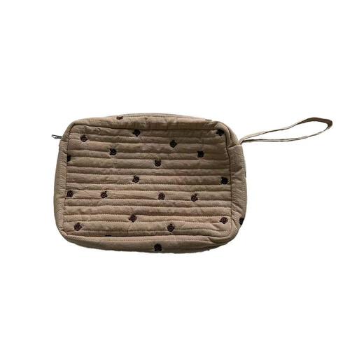 イブル おむつポーチ クマ ベージュ×FREE