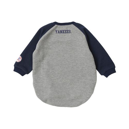 MLB ラグランボディスーツ ヤンキース グレー×70cm ベビーザらス限定