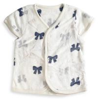 パジャマベスト フリース リボン柄 グレー×80-95cm ベビーザらス限定