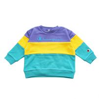 【Champion】長袖切替トレーナー グリーン×90cm ベビーザらス限定