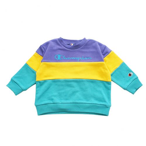 【Champion】長袖切替トレーナー グリーン×90cm ベビーザらス限定