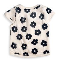 パジャマベスト フリース デイジー柄 ブラック×80-95cm ベビーザらス限定