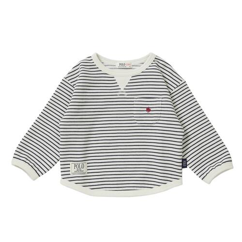 POLO BCS ボーダートレーナー ネイビー&times;80cm ベビーザらス限定