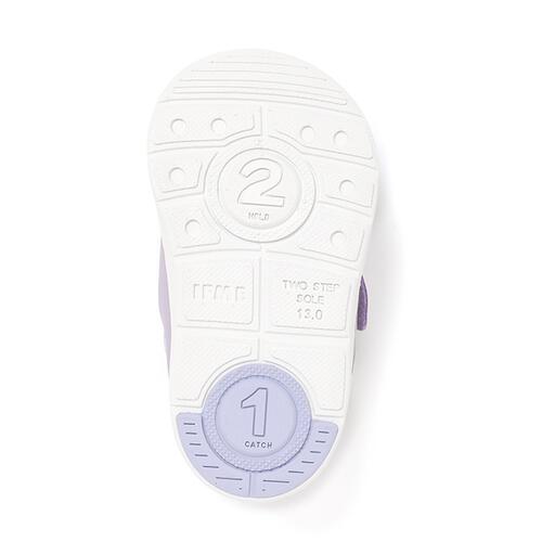 イフミー ワンベルトベビーシューズ 205301(パープル×14.5cm)