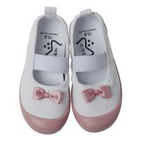 上履き リボン フリル ピンク&times;15cm ベビーザらス限定