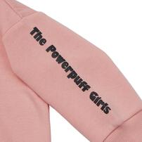 パワパフ 長袖デイリートレーナー 起毛 集合＆袖ロゴ ピンク&times;100cm ベビーザらス限定