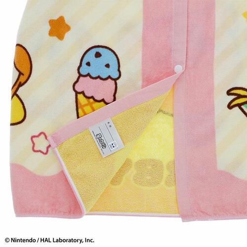 星のカービィ くいしんぼうカービィとフレンズ 60丈巻きタオル 60cm