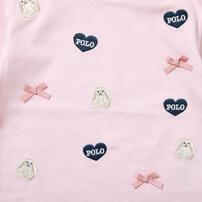 POLO BCS ウサギ柄Ｔシャツ ピンク&times;120cm ベビーザらス限定