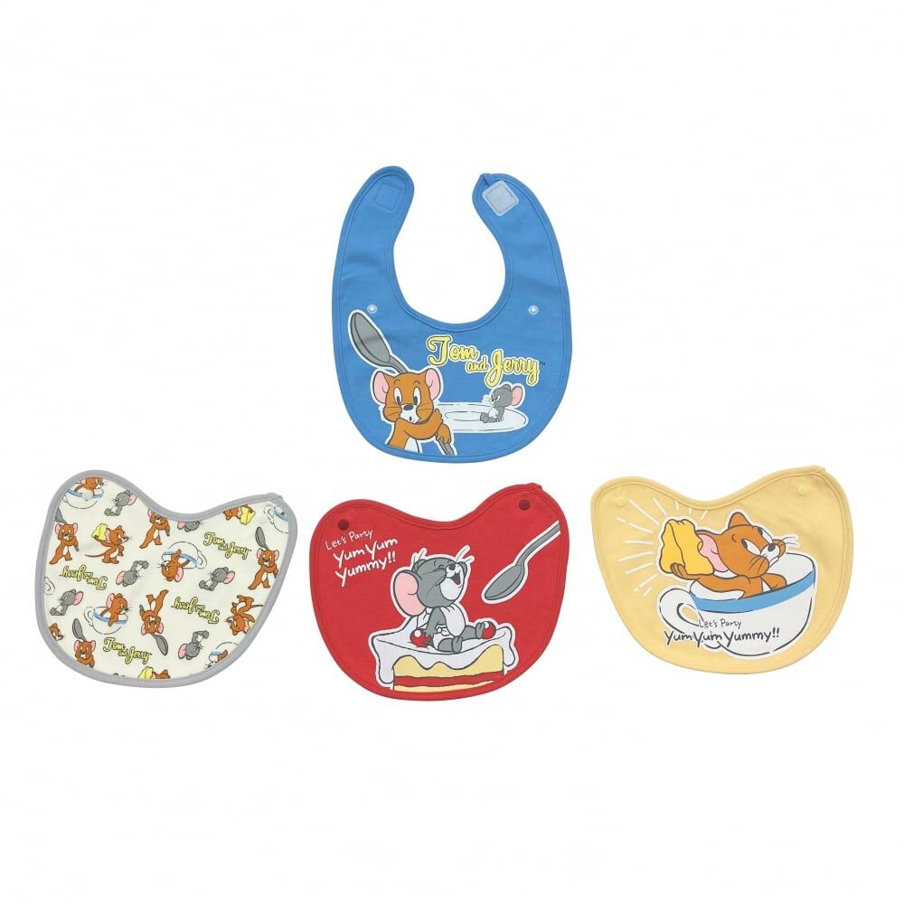 TOM and JERRY トムとジェリー パチパチ付け替えスタイ 4枚組(トムジェ