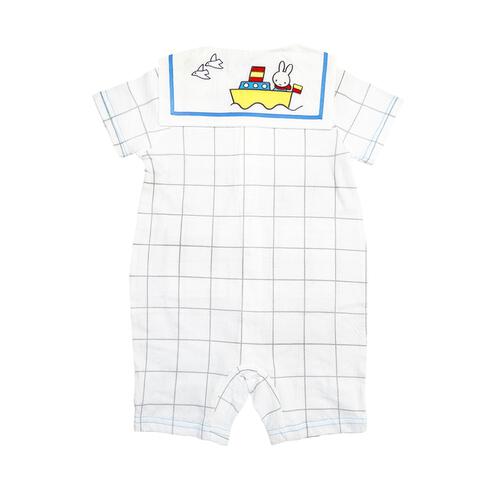 miffy ミッフィー 半袖カバーオール メッシュセーラー ホワイト&times;70cm ベビーザらス限定 赤ちゃん 出産準備 出産祝い ベビー服 子供服