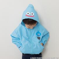 ドラクエベビー＆キッズ スライムなりきりパーカー(ブルー×90cm)