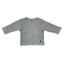 ローリーズファームベビー 楊柳ロングスリーブTシャツ (グレー&times;100cm) ベビーザらス限定