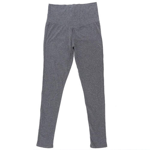 らくちんパンツ 10分丈（グレー×M）