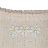 2枚組おめかしキャミソール肌着 パータンメッシュハート ピンク&times;90cm ベビーザらス限定