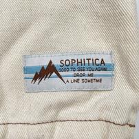 sophitica ツイルアノラック オフホワイト×80cm