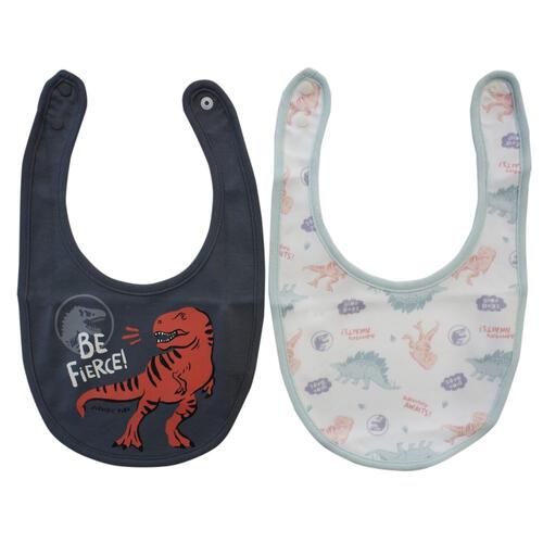 JURASSIC WORLD ジュラシックワールド 2枚組スタイ 丸型 ベビーザらス限定