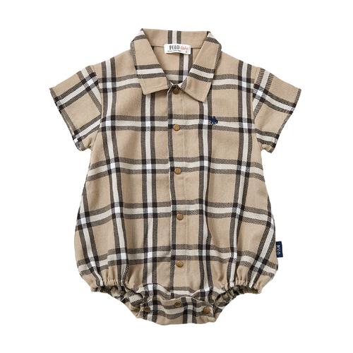 POLO BCS 半袖シャツボディスーツ ベージュ&times;80cm  ベビーザらス限定