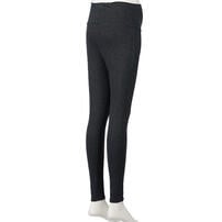 らくちんパンツ 10分丈（ブラック×L）