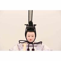 【雛人形】親王飾り「金彩レリーフ木目調」(605812)ひな人形 ひな祭り お雛様 おしゃれ モダン 木目 コードレスLED【メーカー直送】