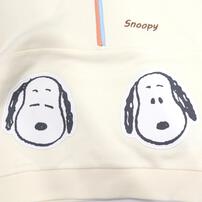SNOOPY スヌーピー トレーナー ハーフジップ ナチュラル×95cm ベビーザらス限定