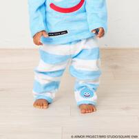 ドラクエベビー＆キッズ フリースパジャマ スライム(ブルー×約90cm) ベビーザらス限定