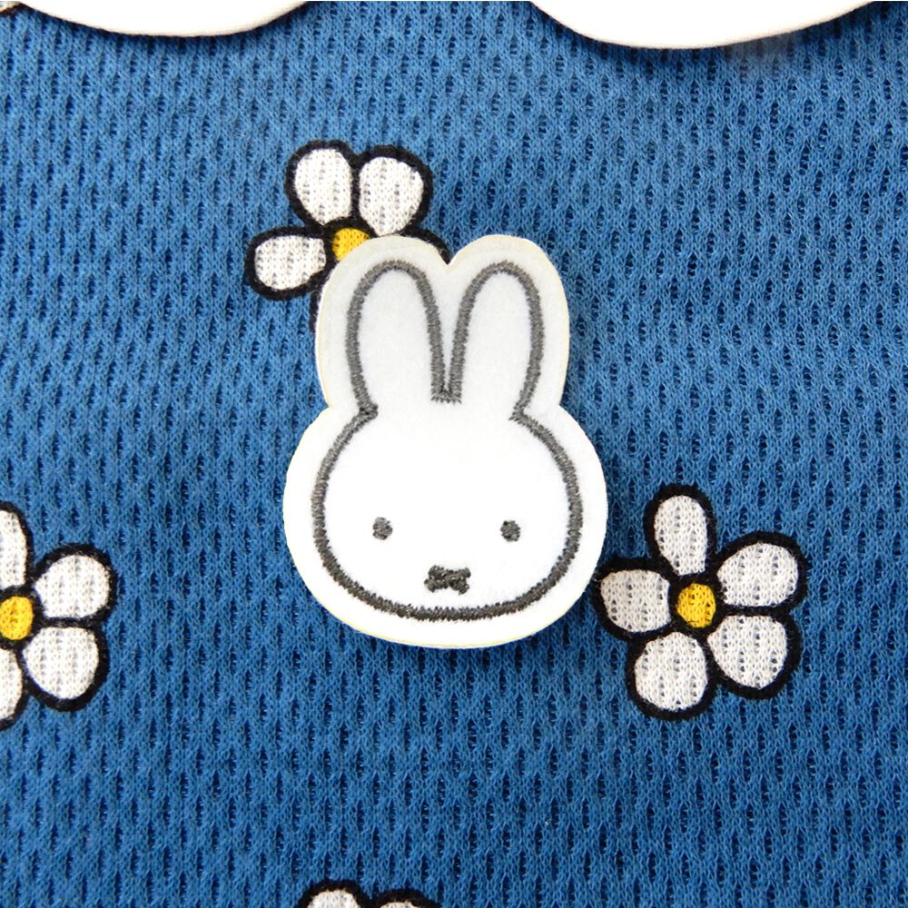 miffy ミッフィー 半袖ロンパース ブルー 80cm | マタニティ・ベビー