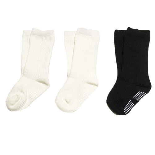 3足組 クルーソックス リブ ロング丈（9-15cm） ベビーザらス限定