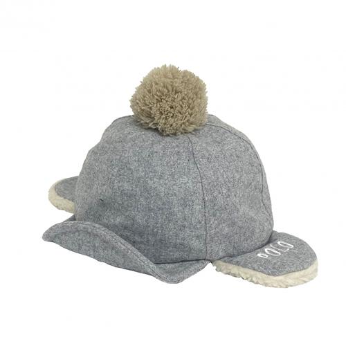 POLOBCS ボンテンキャップ グレー×48cm ベビーザらス限定