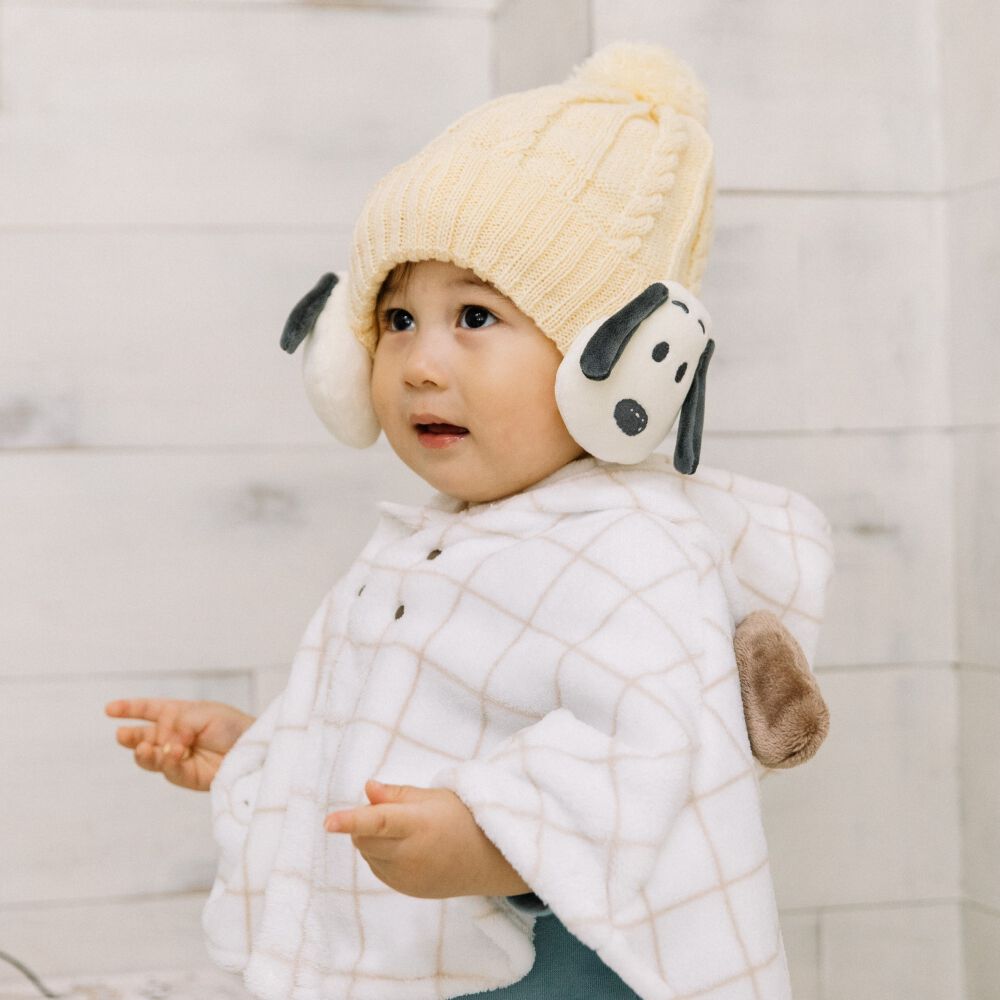 PEANUTS ニット帽 耳付き スヌーピー | マタニティ・ベビー用品通販の