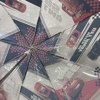 Disney ディズニーカーズ ビニール傘 キッズ傘 子ども傘 50cm