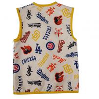 MLB スリーパー パイル 総柄 ベビーザらス限定