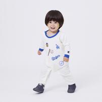 MLB ロンパース ドジャース オフホワイト×70cm ベビーザらス限定