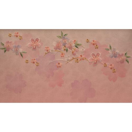 【雛人形】ケース飾り 親王飾り「桜露芝刺繍水色アクリル 」 (322564)ひな人形 コンパクト おしゃれ トイザらス・ベビーザらス限定【メーカー直送】