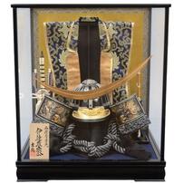 【五月人形】陣羽織付 着用兜飾り ケース飾り「伊達政宗」 (538761) 初節句 男の子 端午の節句 トイザらス・ベビーザらス限定【メーカー直送】