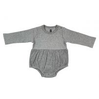 ローリーズファームベビー ふんわりボディスーツ(グレー×70cm) ベビーザらス限定