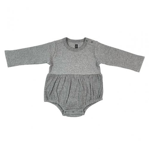 ローリーズファームベビー ふんわりボディスーツ(グレー×70cm) ベビーザらス限定