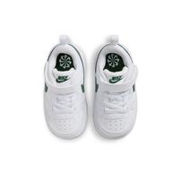 ナイキ コートボロー LOW リクラフト TD 133 WHITE/FIR ホワイト/ファー×14.0cm