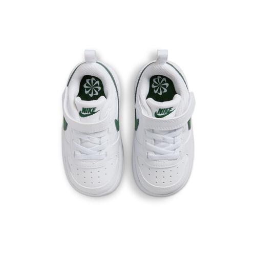 ナイキ コートボロー LOW リクラフト TD 133 WHITE/FIR ホワイト/ファー×14.0cm